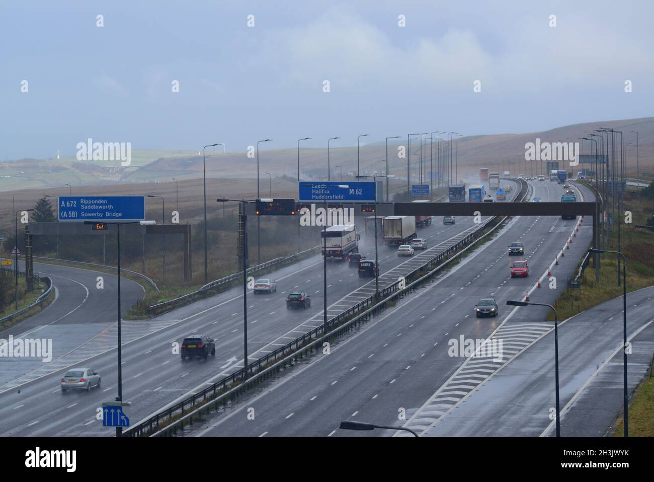m62 traffic high resolution stock photography and images alamy