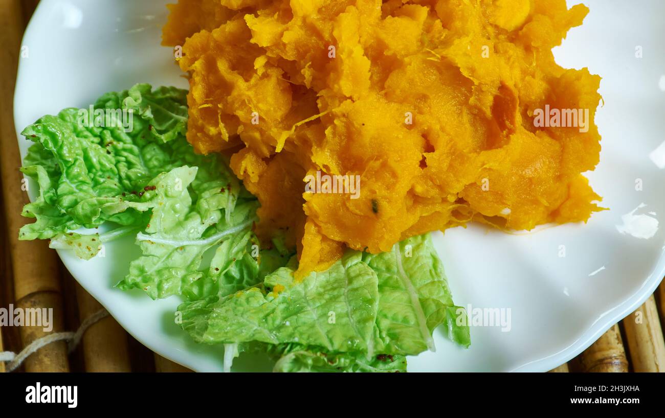 Futali Futali - traditional Malawian dish is prepared with a choice of pumpkin ...