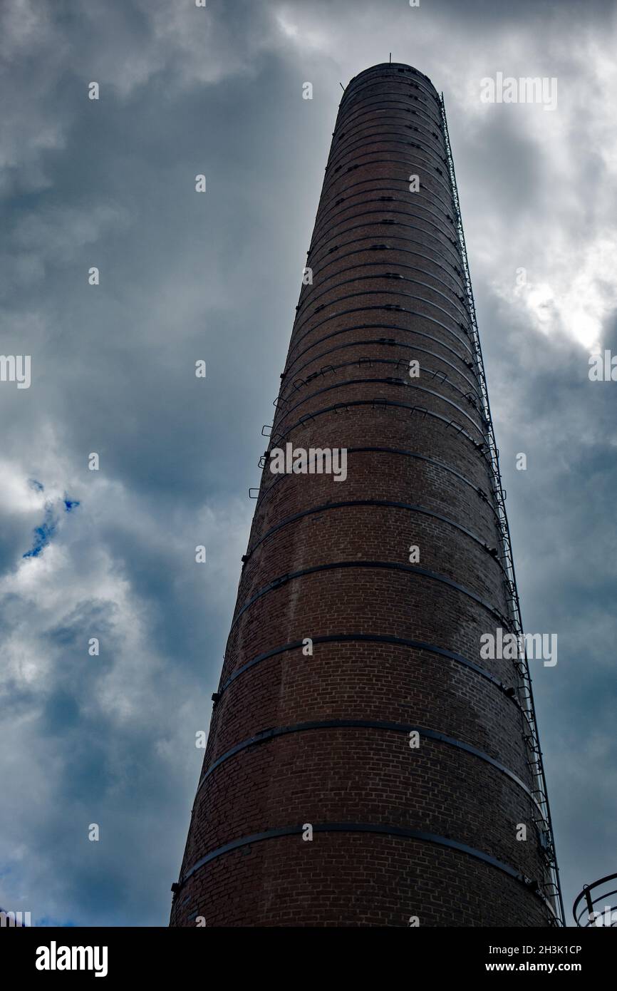 Ironworks chimney Stock Photo
