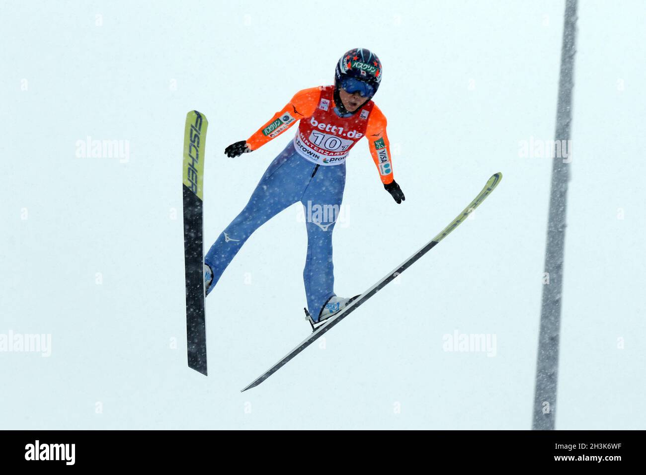 FIS World Cup Ski Jumping Women - Team Competition Stock Photo