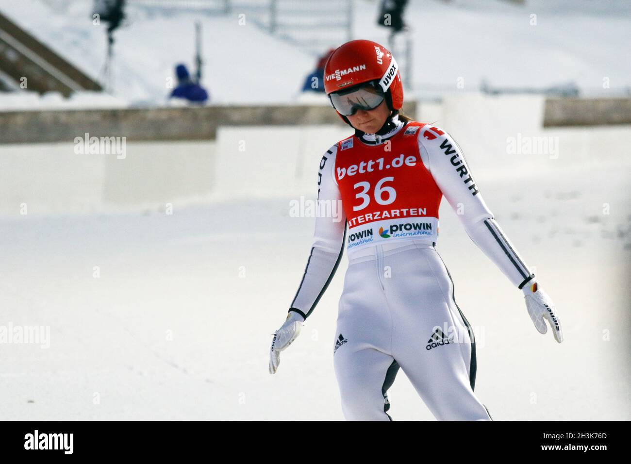 FIS World Cup Ski Jumping Women - Individual Competition Stock Photo