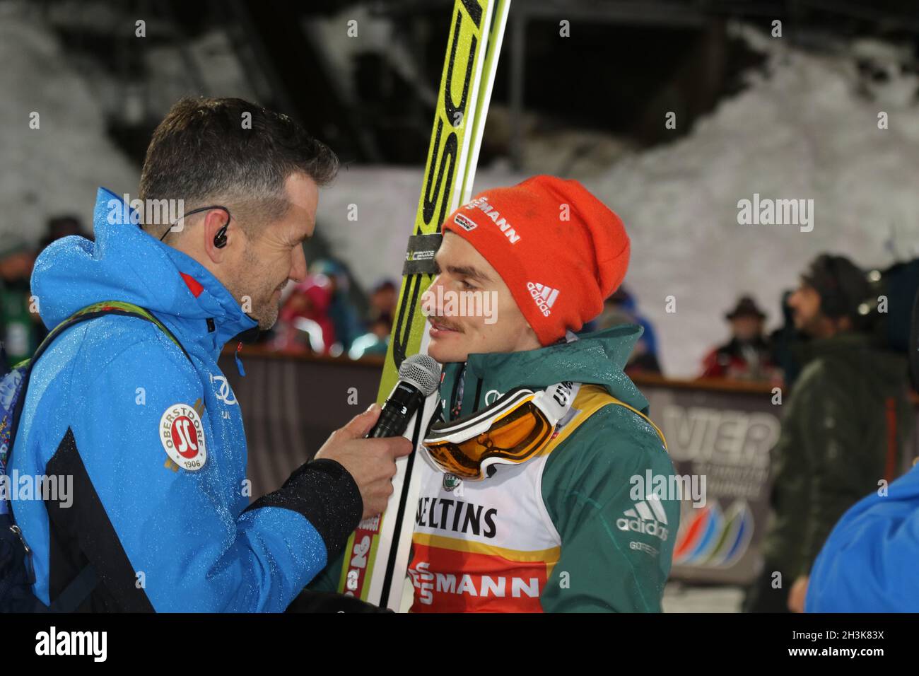 66th Four Hills Tournament: Competition Oberstdorf Stock Photo