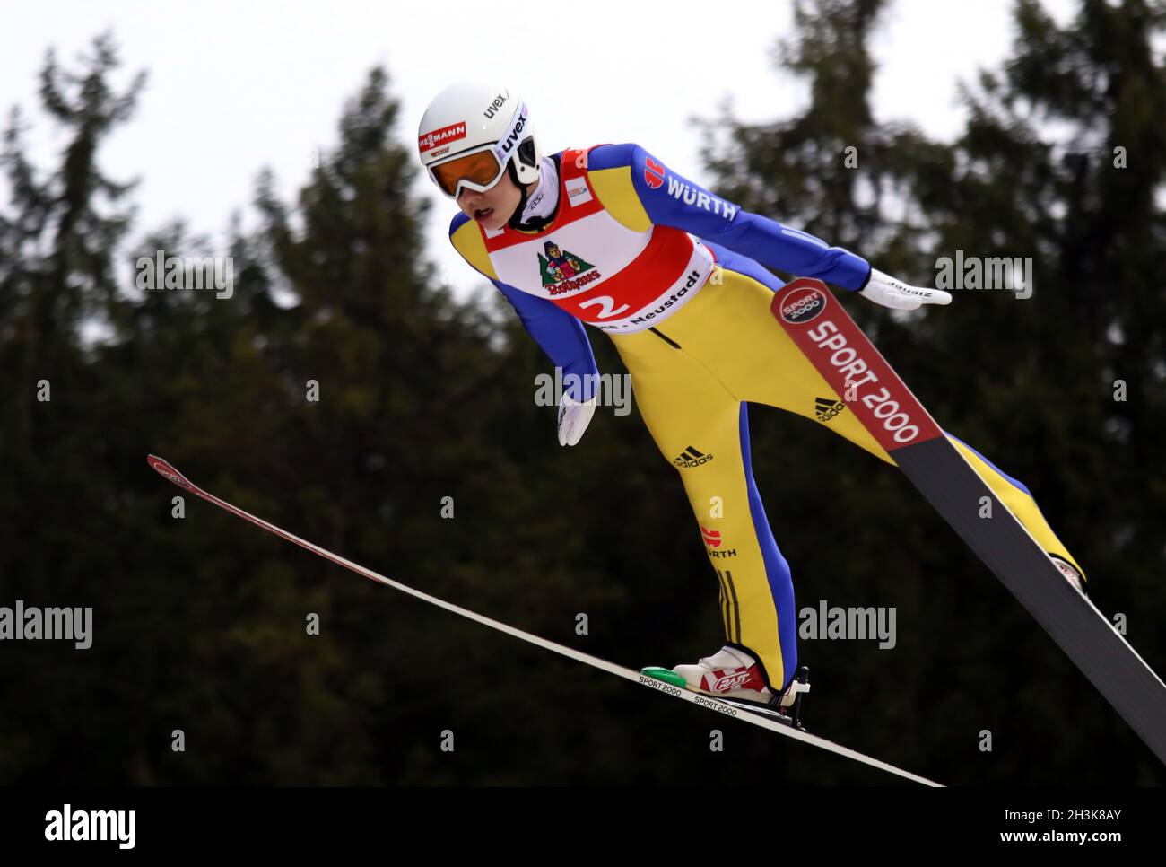 FIS Continental Cup Ski Jumping Titisee-Neustadt Stock Photo