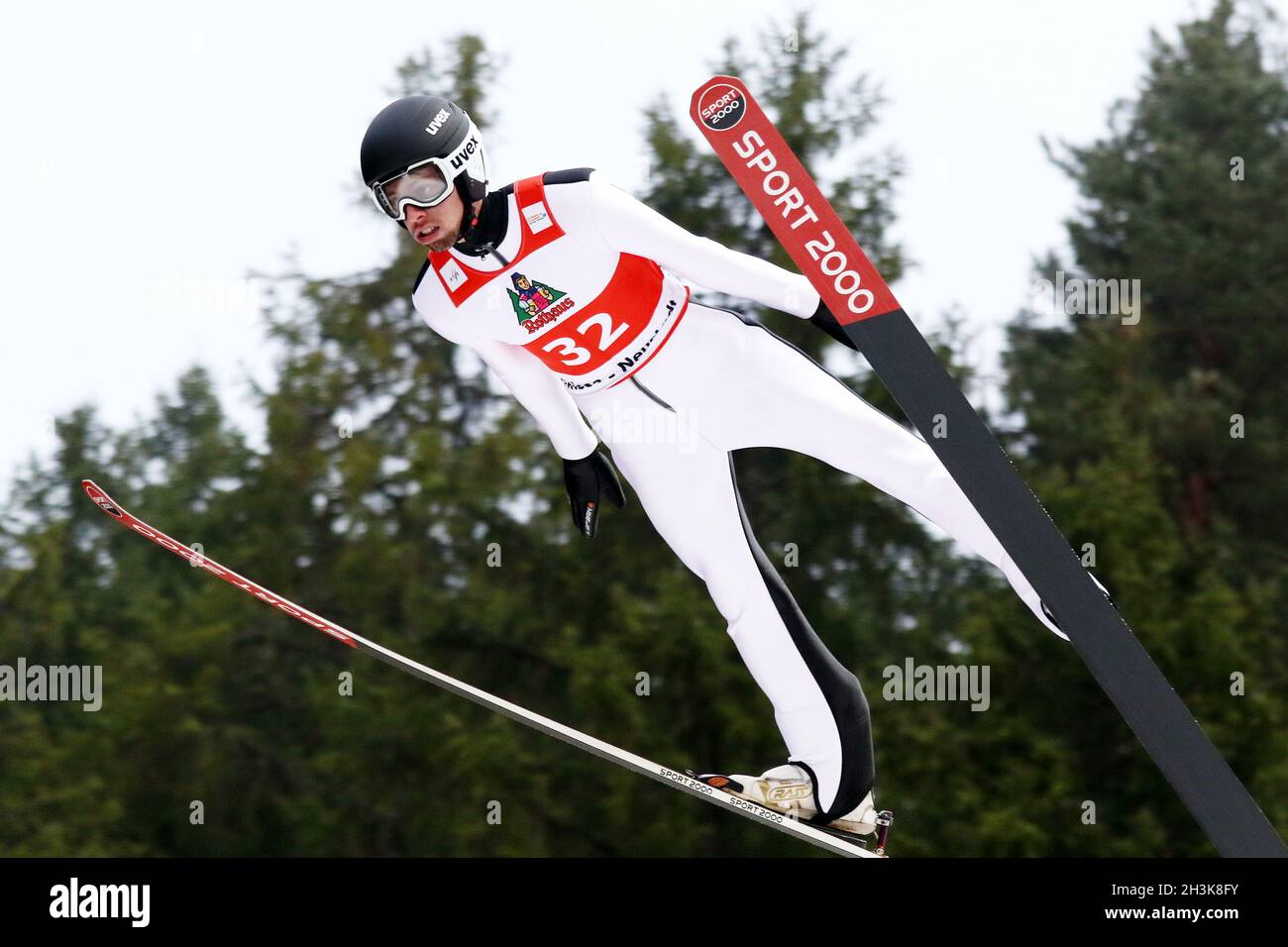 FIS Continental Cup Ski Jumping Titisee-Neustadt Stock Photo