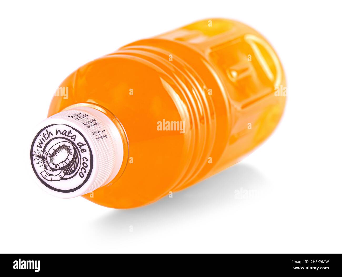 Glass Bottle Of Orange Juice Stock Illustration - Download Image