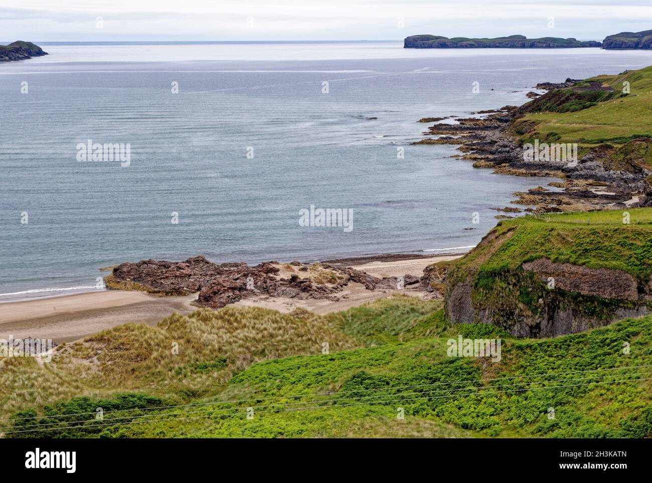 Along the North Coast 500 scenic route - Travel Destination - Durness, Scotland Stock Photo