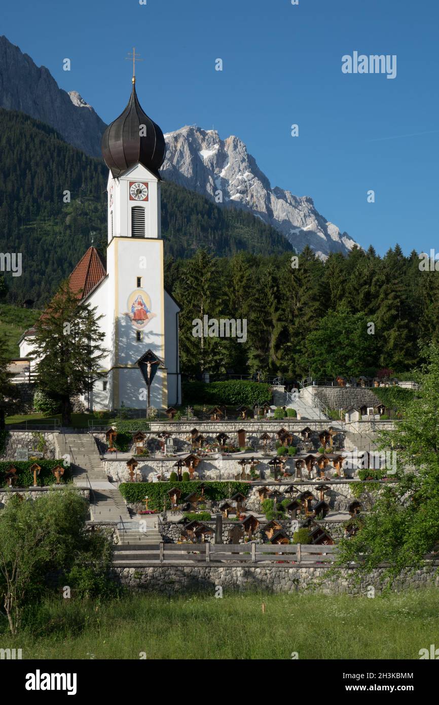 Little church in bavaria Stock Photo - Alamy