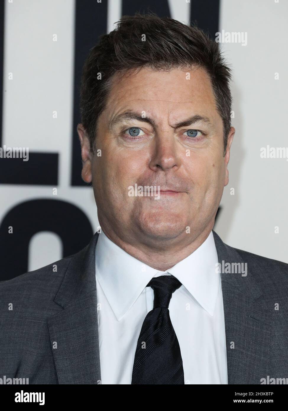 LOS ANGELES, CALIFORNIA, USA - OCTOBER 28: Actor Nick Offerman arrives ...