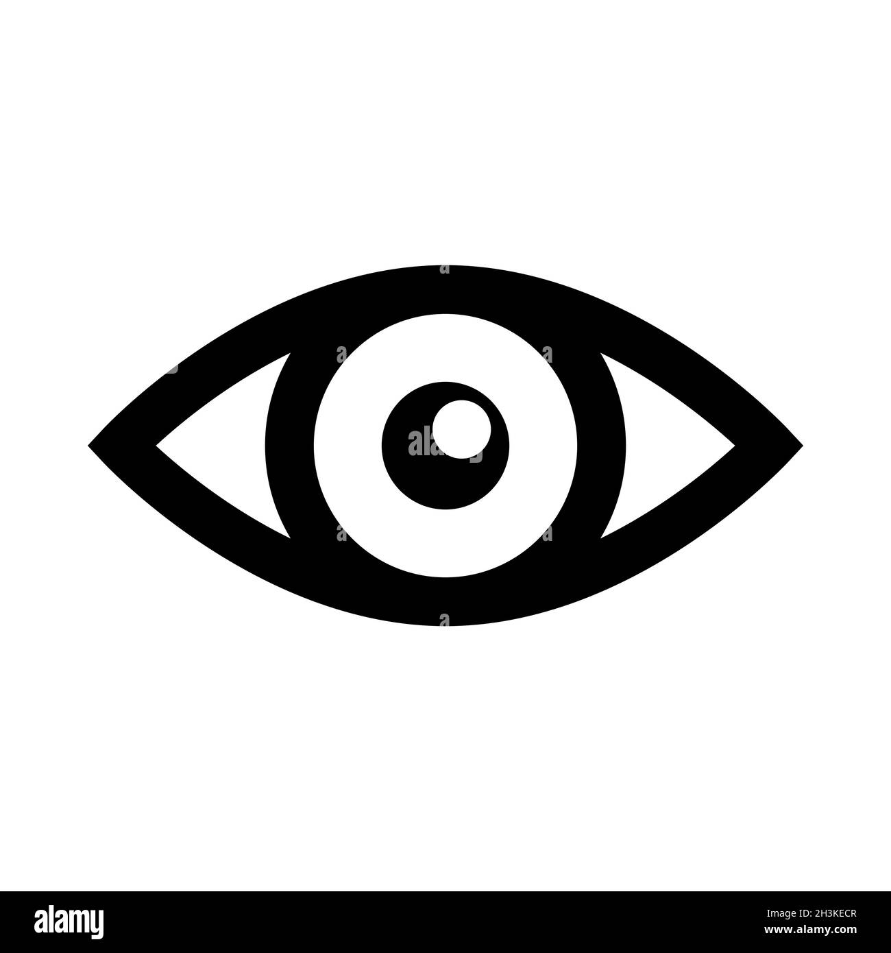 Eye icon symbol icon simple design Stock Vector