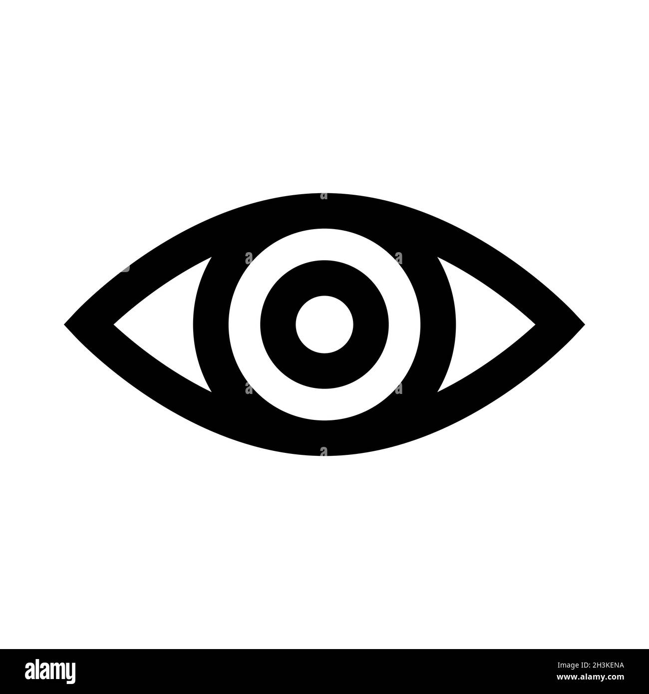 Eye icon symbol icon simple design Stock Vector