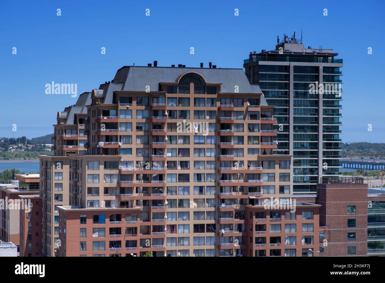 Big house in concepcion, chile Stock Photo Alamy