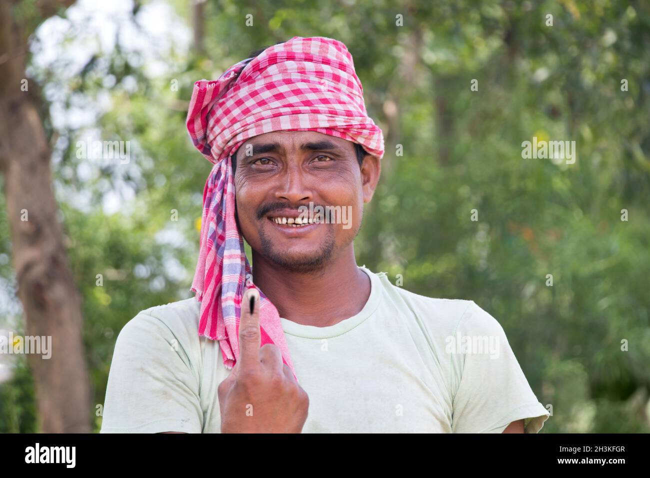 Smiling Rural Kid Portrait of rural kid smiling in the nature outdoor Stock Photo - Alamy