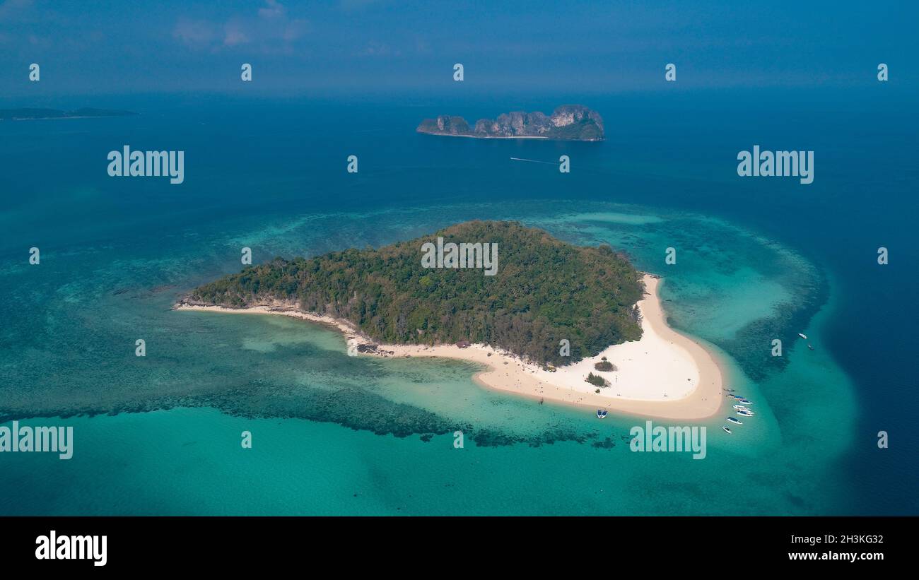 Aerial drone sky beautiful lagoon hi-res stock photography and images ...