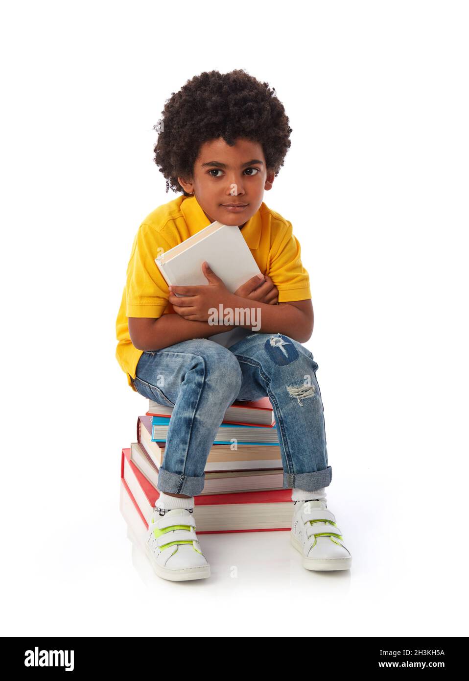 African american boys laughing Cut Out Stock Images & Pictures - Alamy