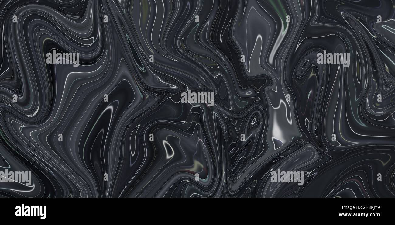 Black Marble ink texture acrylic painted waves texture background ...