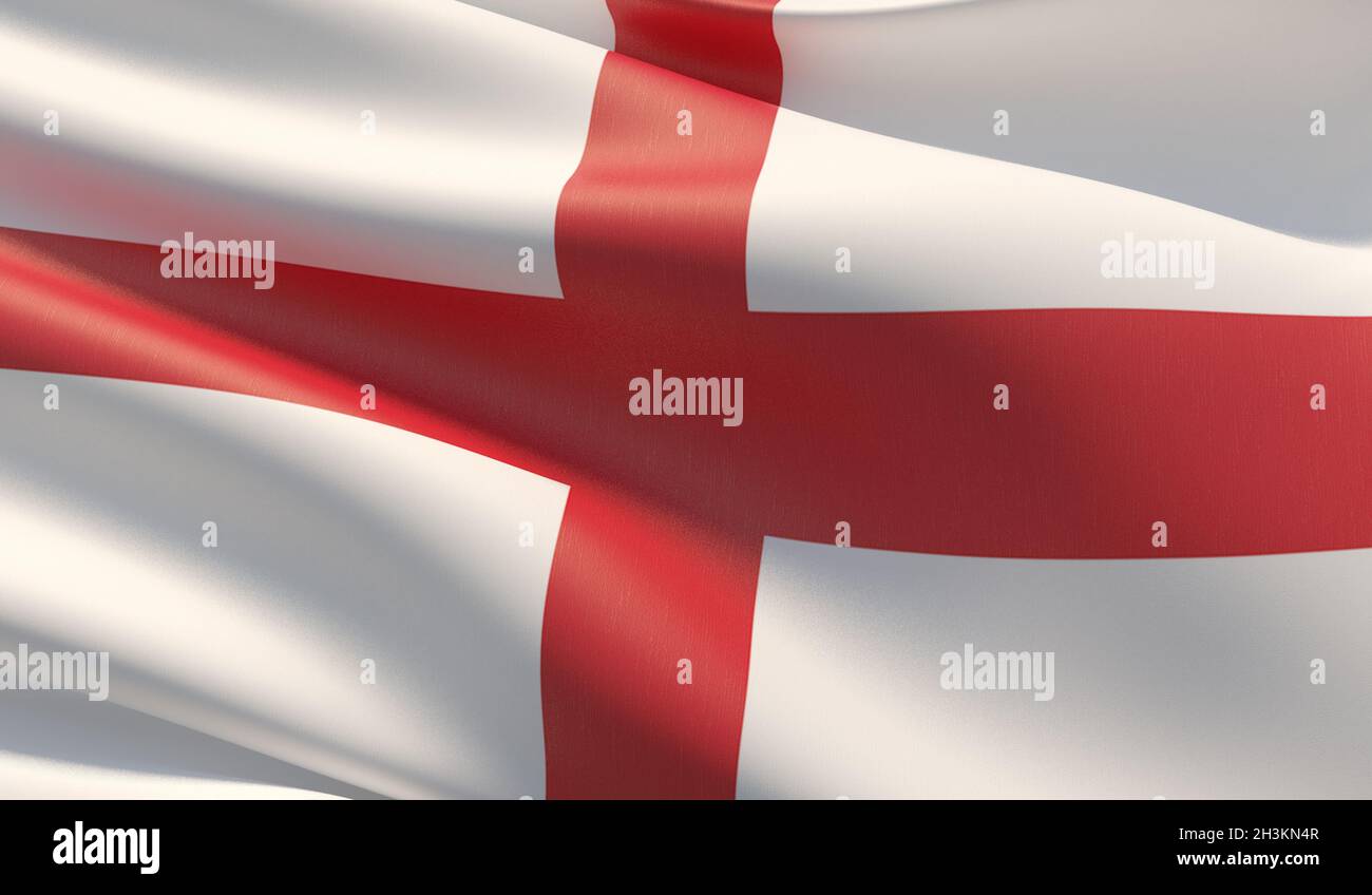England flag illustration hi-res stock photography and images - Alamy