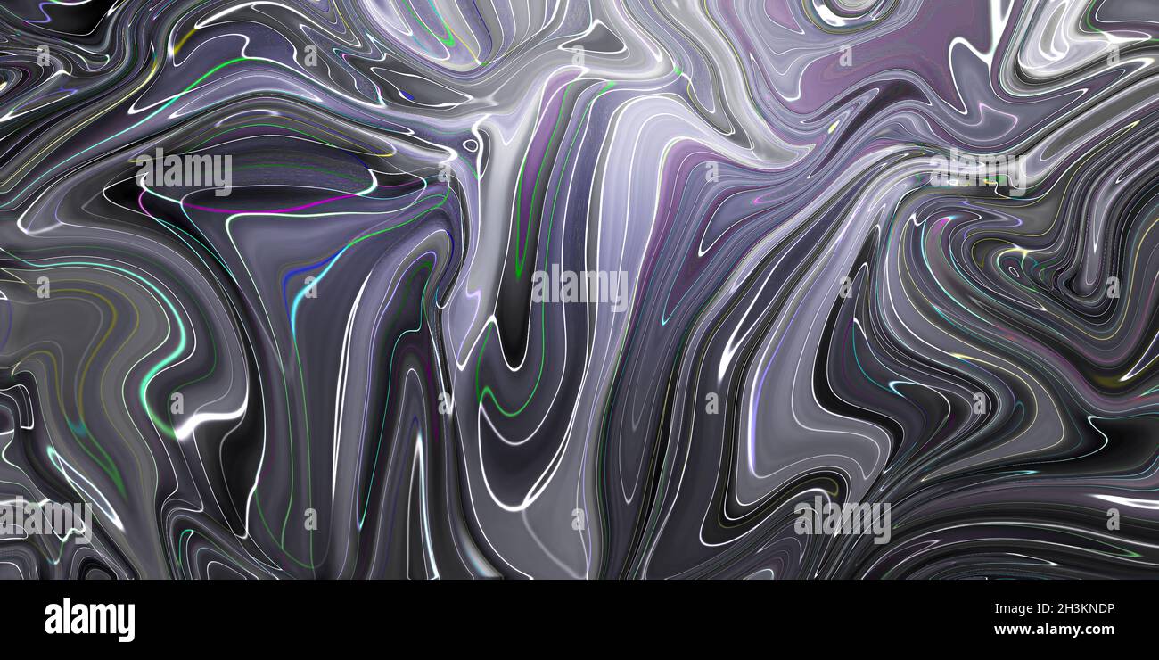 Black Marble ink texture acrylic painted waves texture background ...