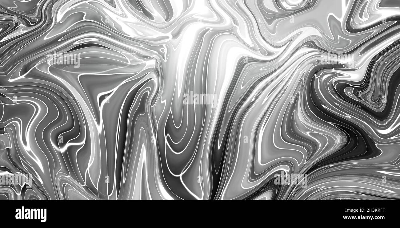 Black Marble ink texture acrylic painted waves texture background ...