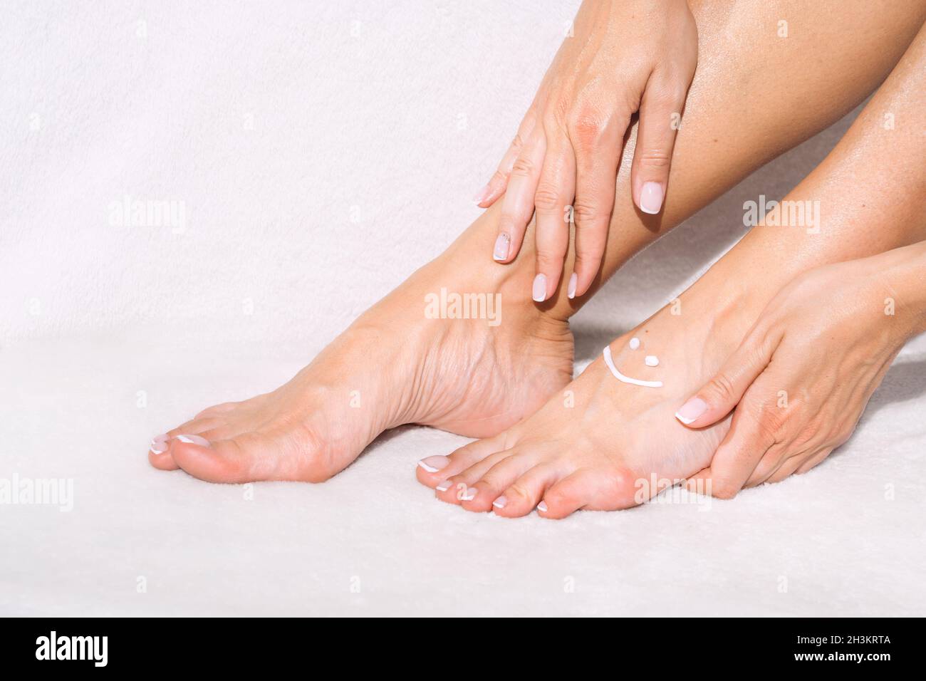 Healing cream leg hires stock photography and images Alamy