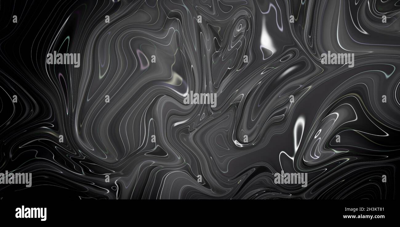 Black Marble ink texture acrylic painted waves texture background ...