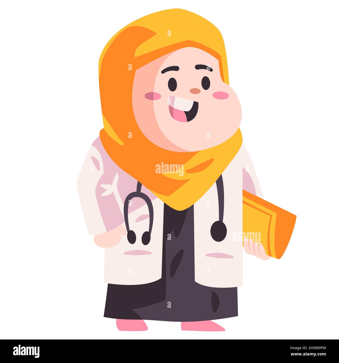 muslim doctor with white dress using stethoscopehold on medical record children girl play modern cartoon vector illustration Stock Vector Image & Art - Alamy muslim doctor with white dress using stethoscopehold on medical record children girl play modern cartoon vector illustration Stock Vector Image & Art - Alamy
