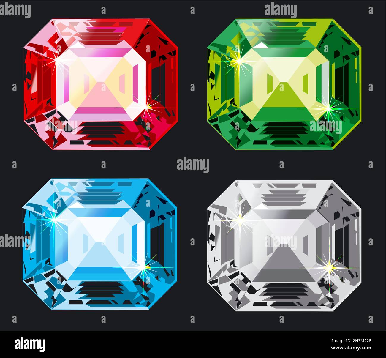 Kristal Stock Vector Images - Alamy