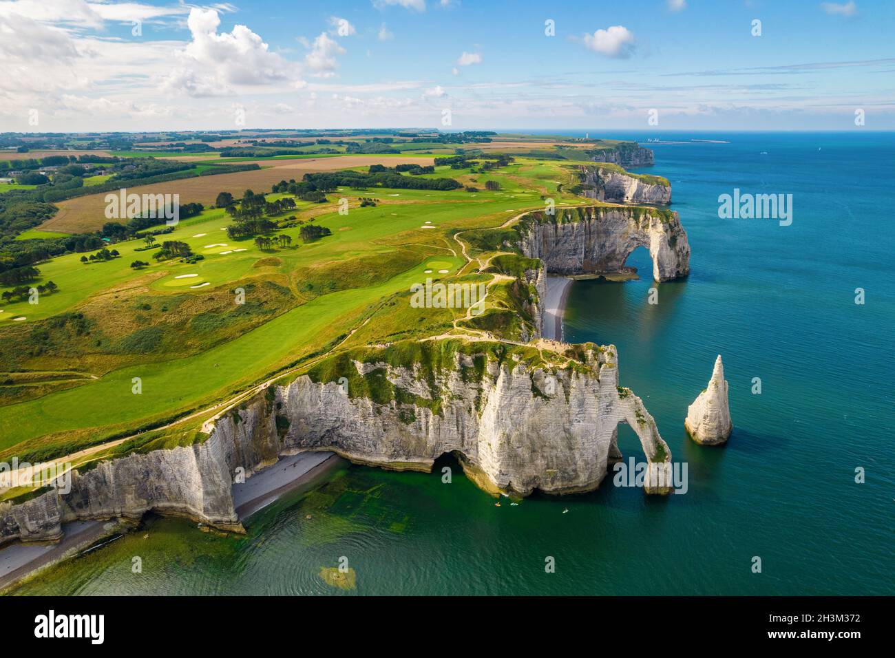 Golf aerial france hi-res stock photography and images - Alamy