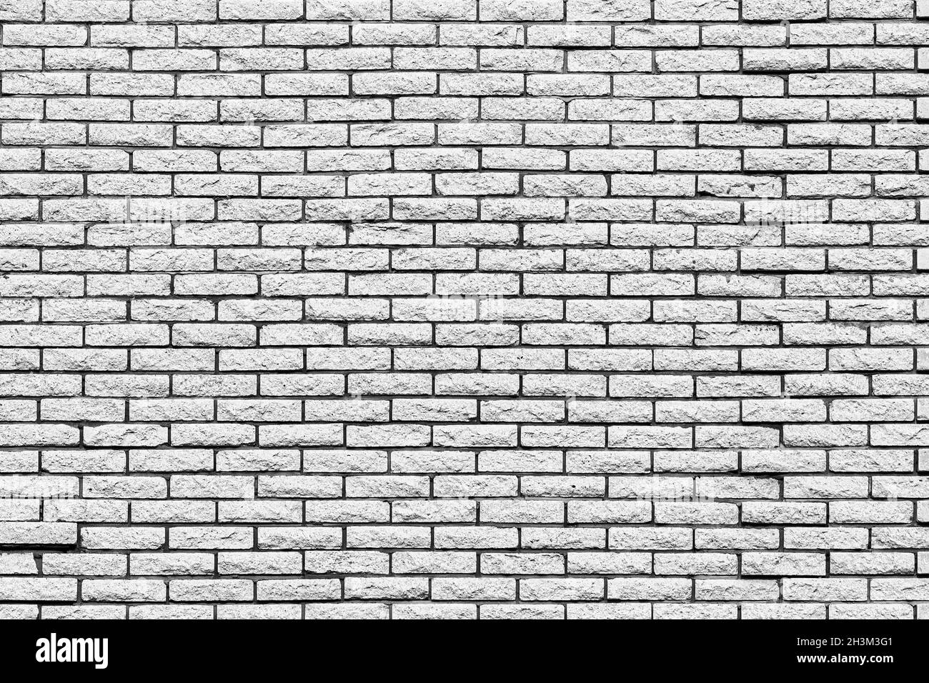 Wall texture from white bricks. Abstract background for design. Stock Photo