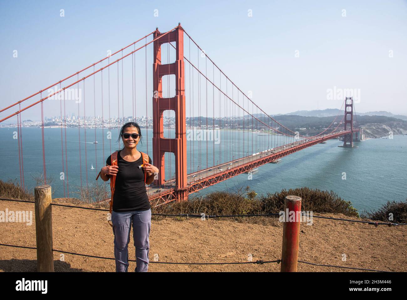 Golden gate postcard viewpoint hi-res stock photography and images - Alamy