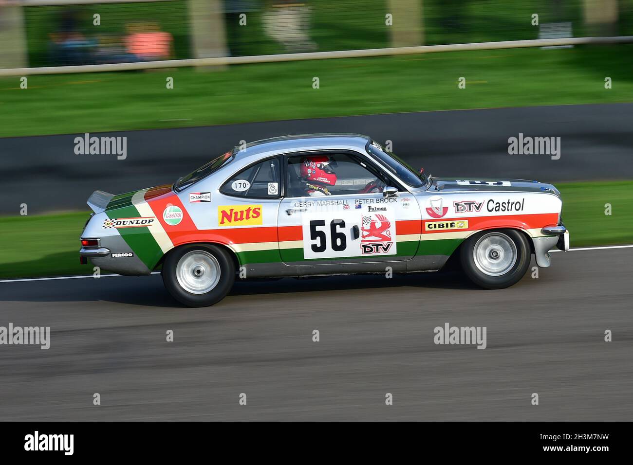 James Alexander, Vauxhall Magnum DTV, Gerry Marshall Trophy, Group 1 Saloon cars that were racing in the years between 1970 and 1982, consisting of tw Stock Photo
