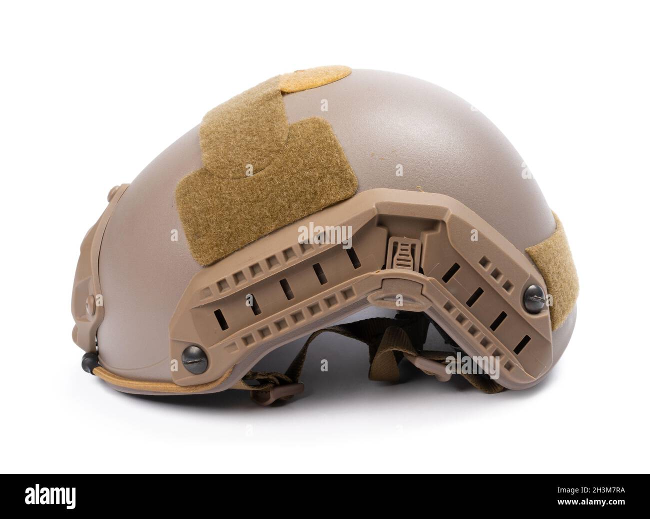 Camouflage military helmet isolated on white background Stock Photo - Alamy