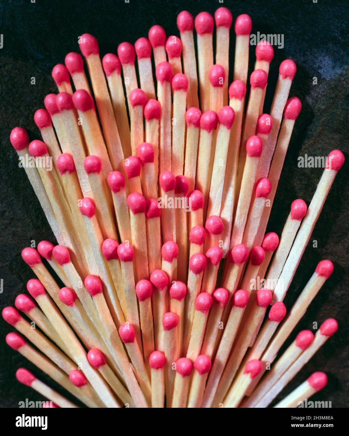 Match - Matchsticks - a tool for starting a fire. Typically, matches are  made of small wooden sticks or stiff paper. One end is coated with a  materia Stock Photo - Alamy