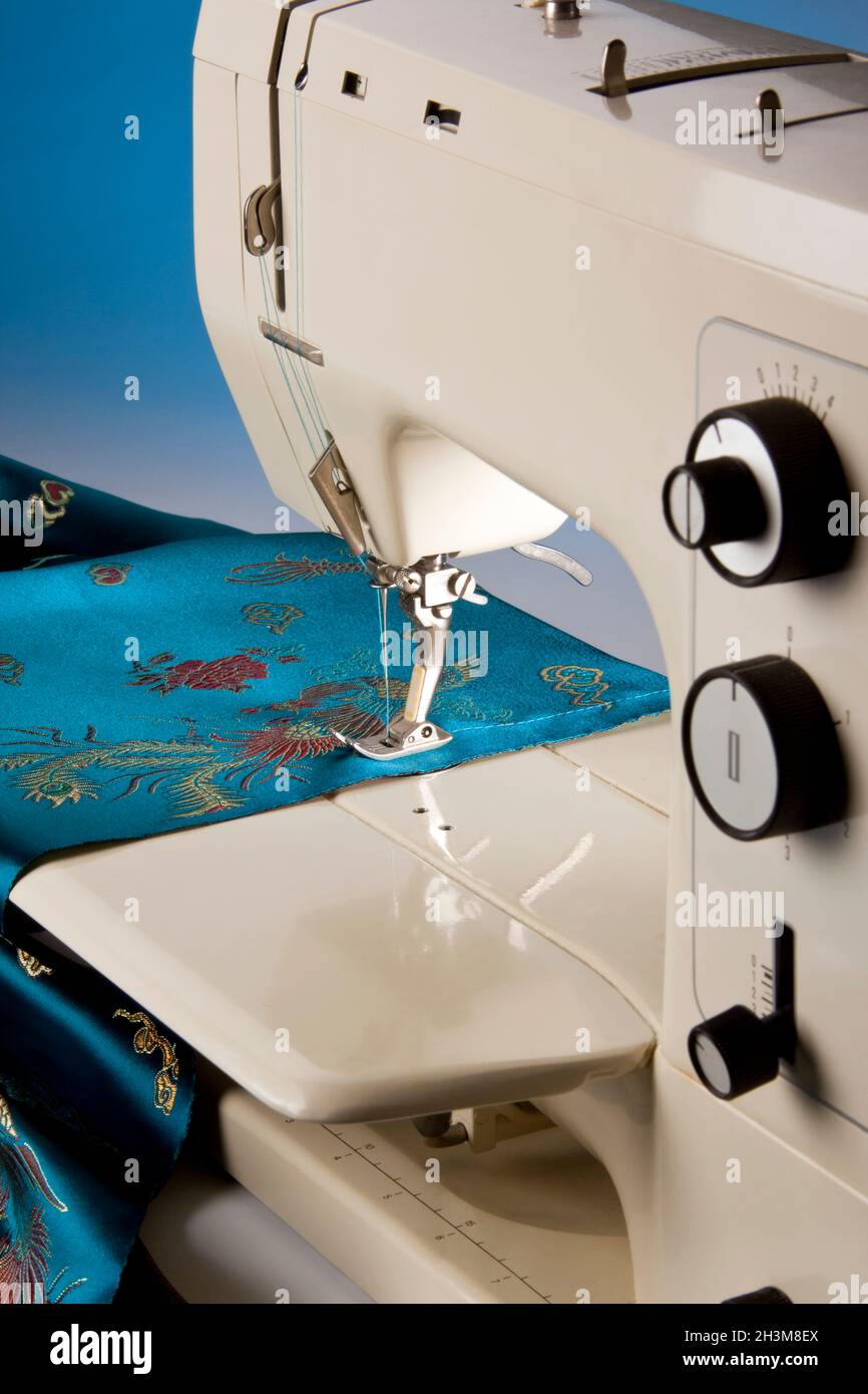Sewing machine is a machine used to sew fabric and materials together