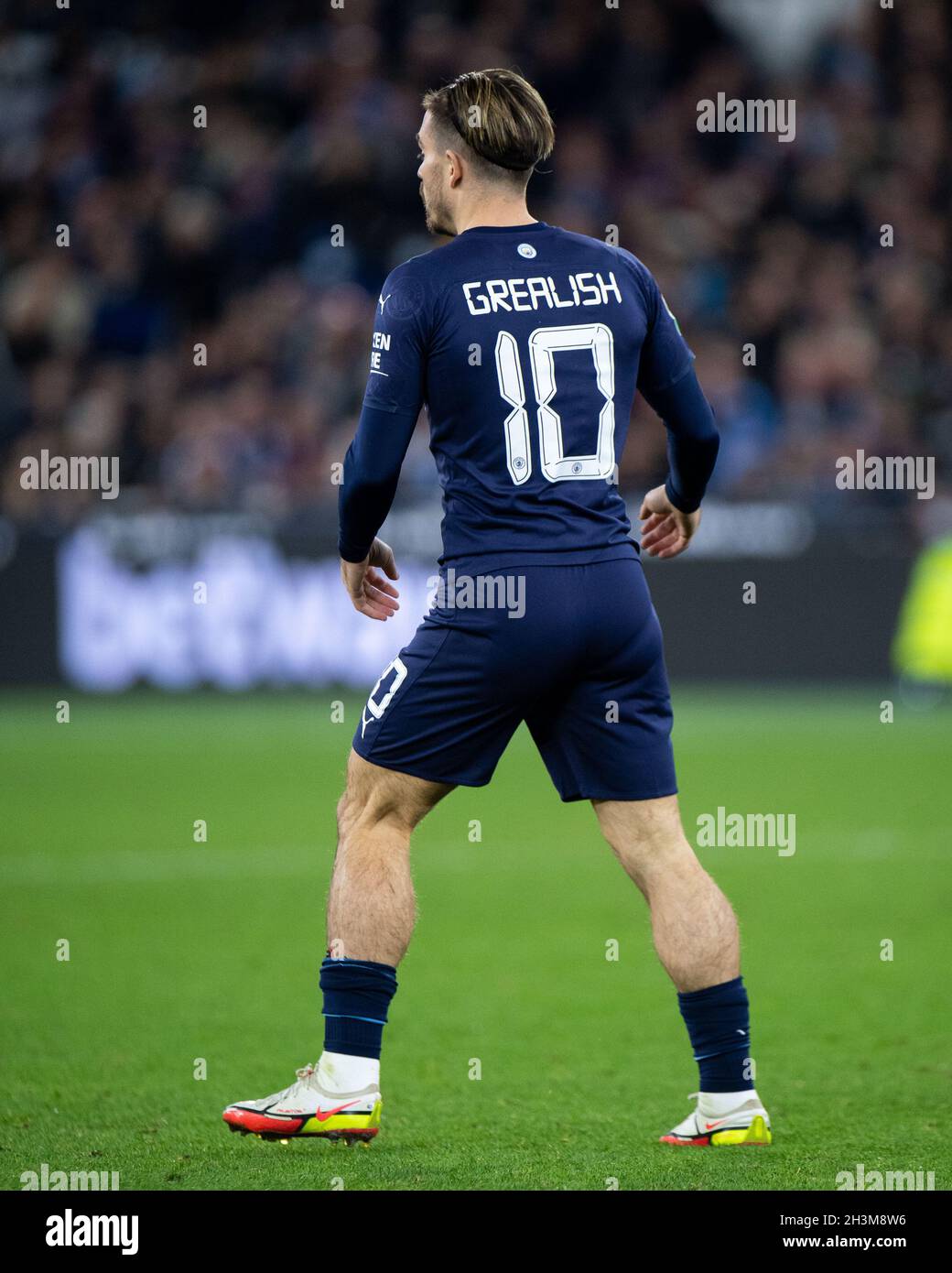 LONDON, ENGLAND - OCTOBER 27: Jack Grealish during the Carabao Cup