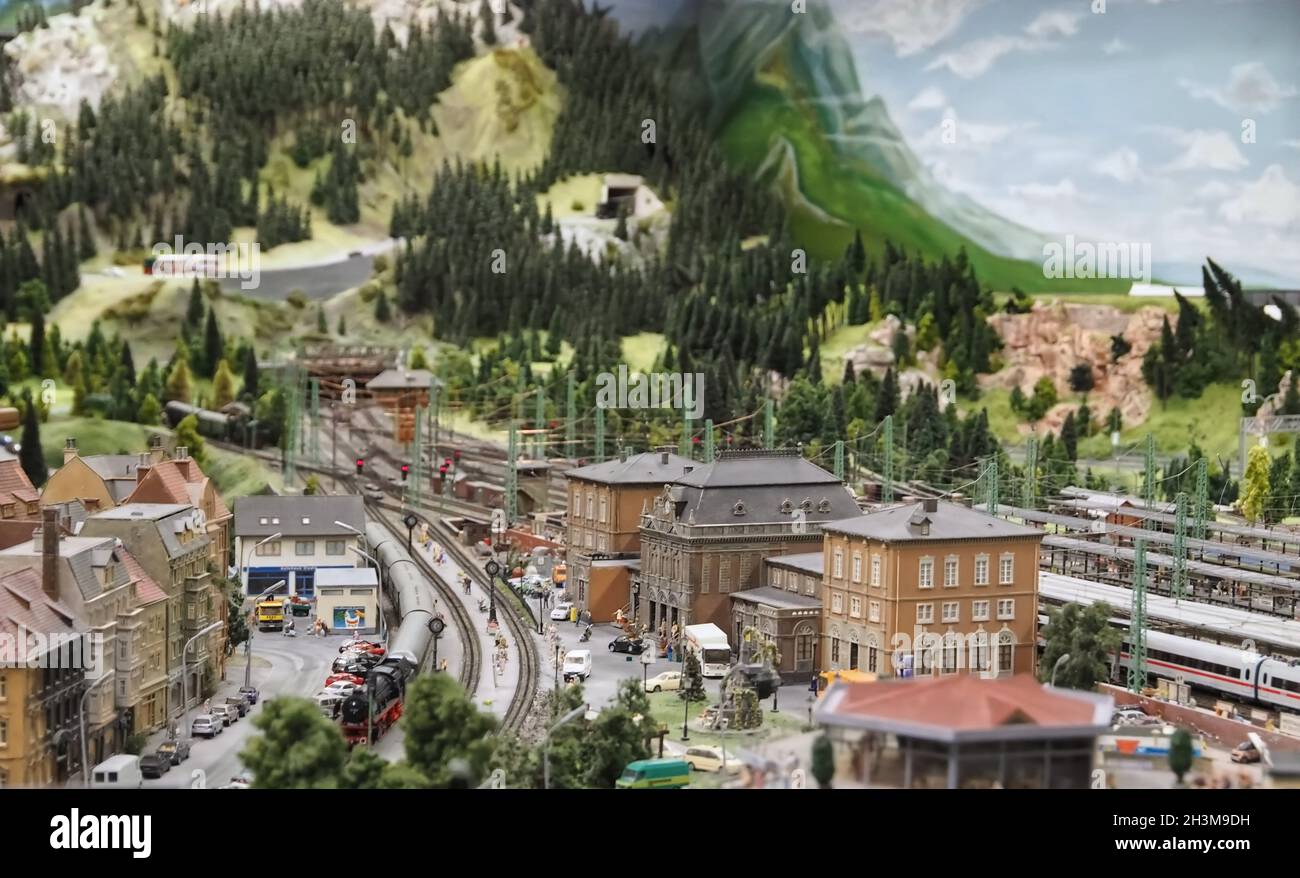 Inside the biggest model railroad of the world Miniatur Wunderland in
