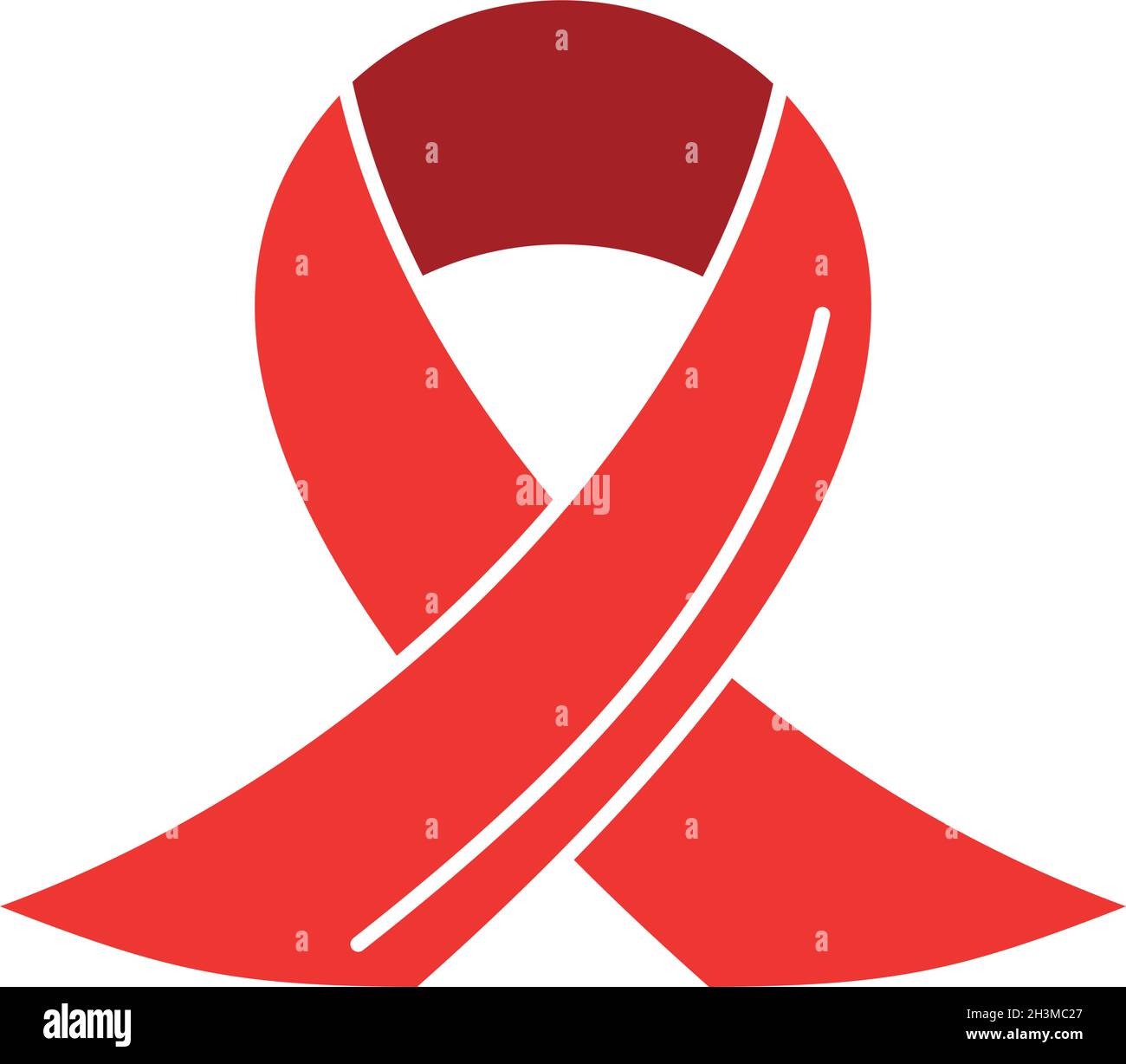 red ribbon campaign AIDS Stock Vector Image & Art - Alamy