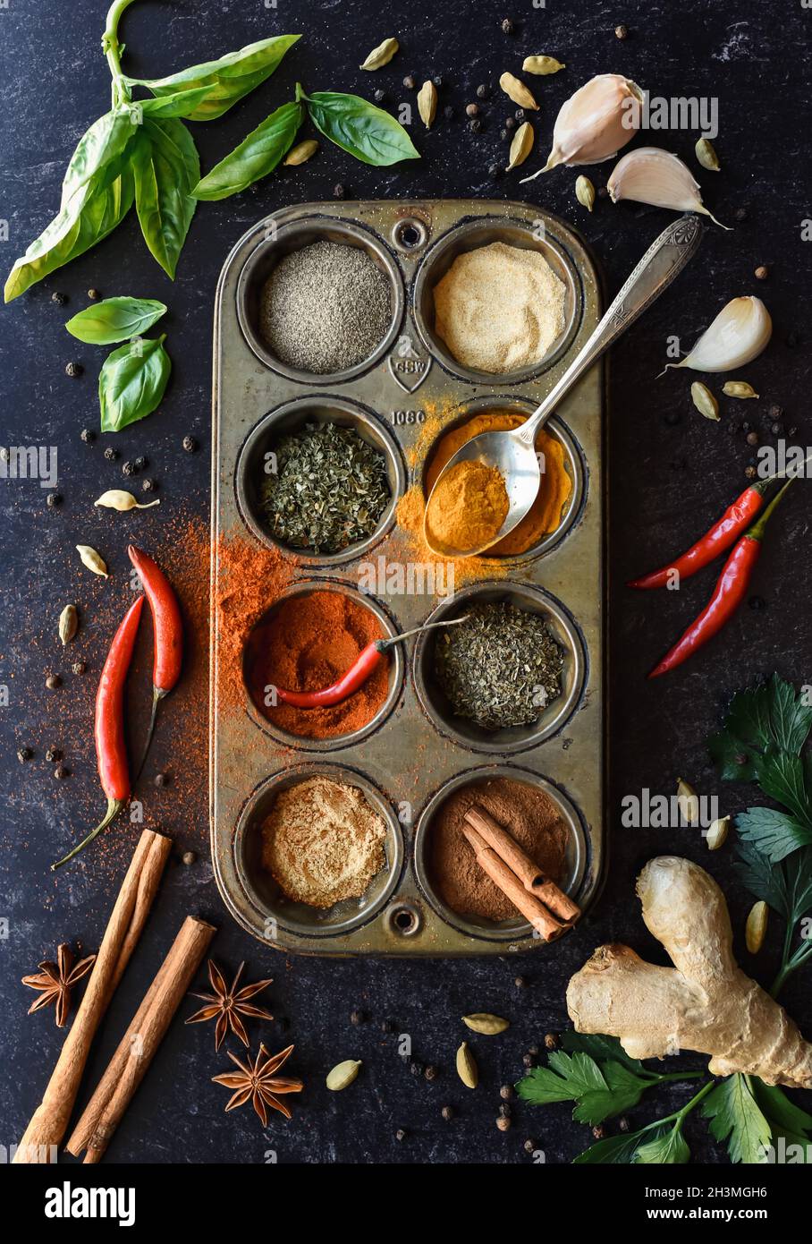 spices, spoons, spoons with spices, Spices, Pinterest, Spoon and