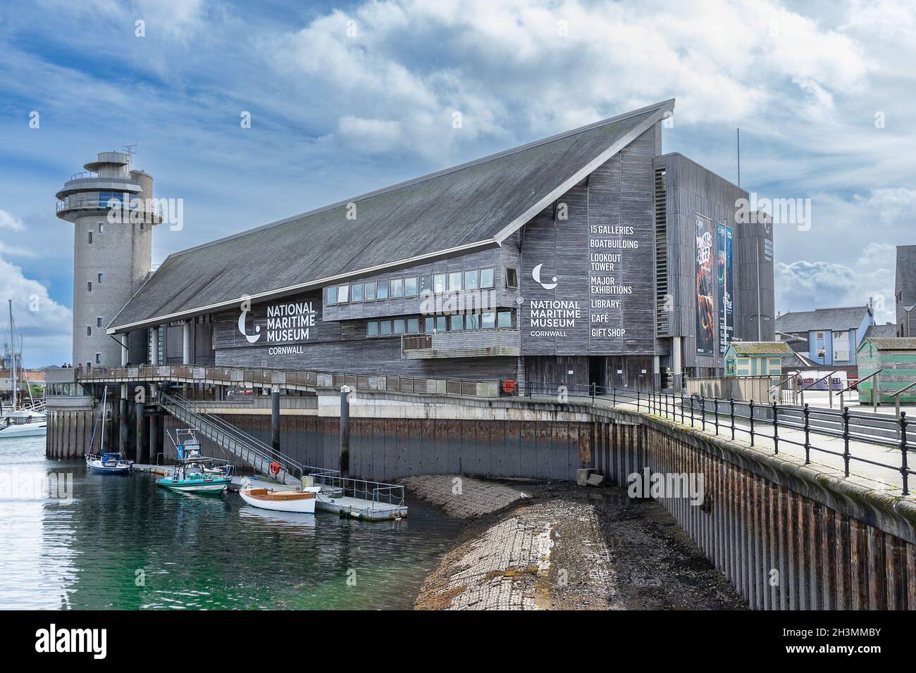 National Maritime Museum in Falmouth Stock Photo