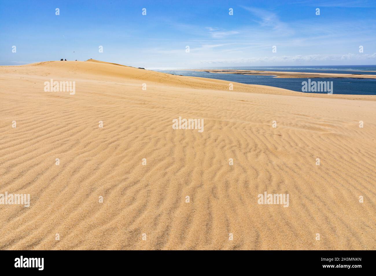 Dune du Pilat, the highest dune in the world, France Stock Photo Alamy