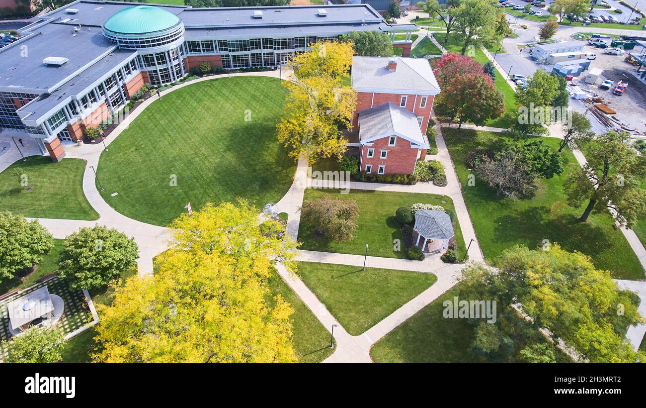 aerial-of-college-campus-indiana-tech-in-indiana-stock-photo-alamy