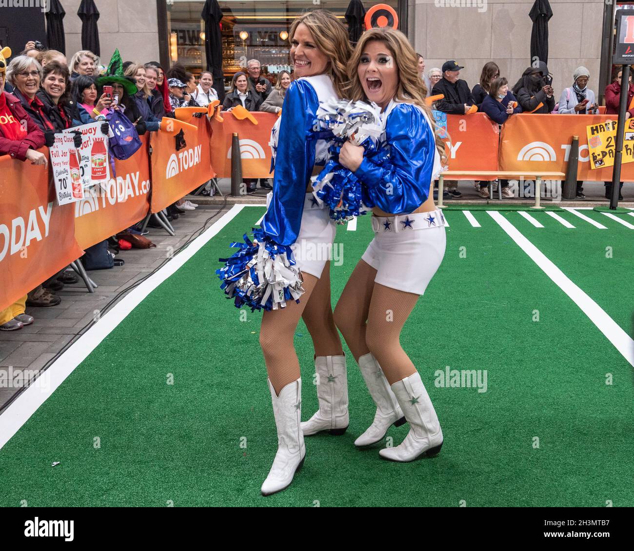 NFL Cheerleaders celebrate Halloween