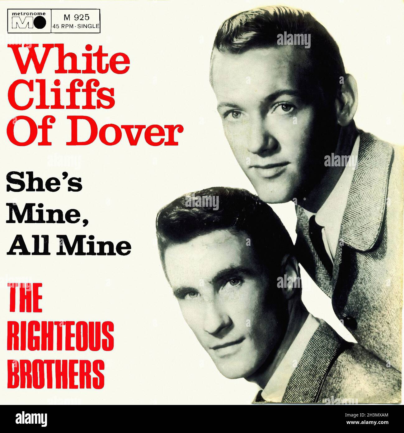 Vintage Vinyl Recording Righteous Brothers, The White Cliffs Of