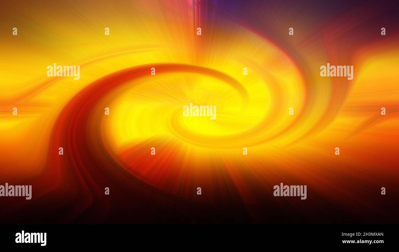 3D rendering of a bright colorful abstract spiral background Stock ...