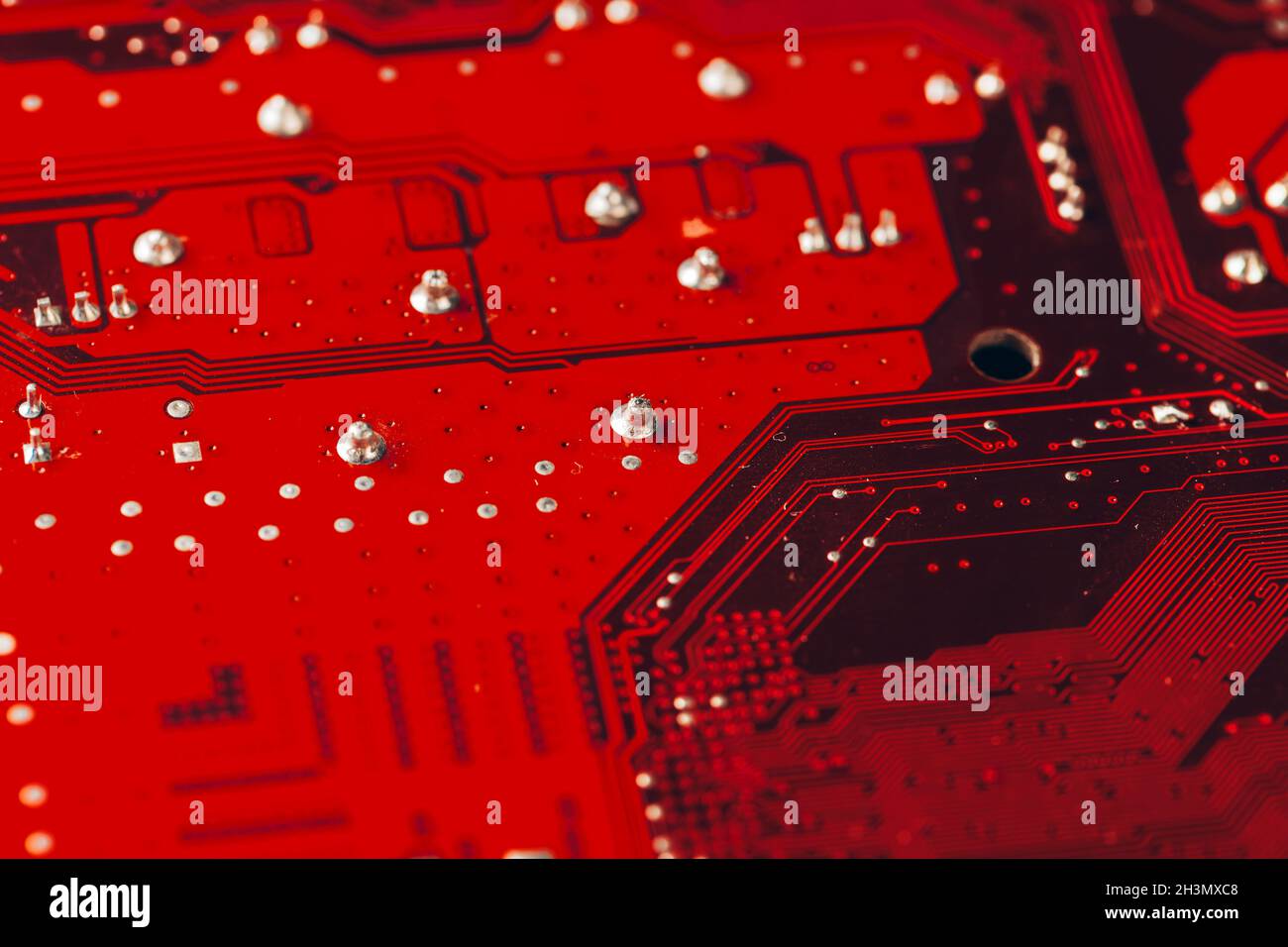 Computer mother board close up.Computer parts Stock Photo - Alamy