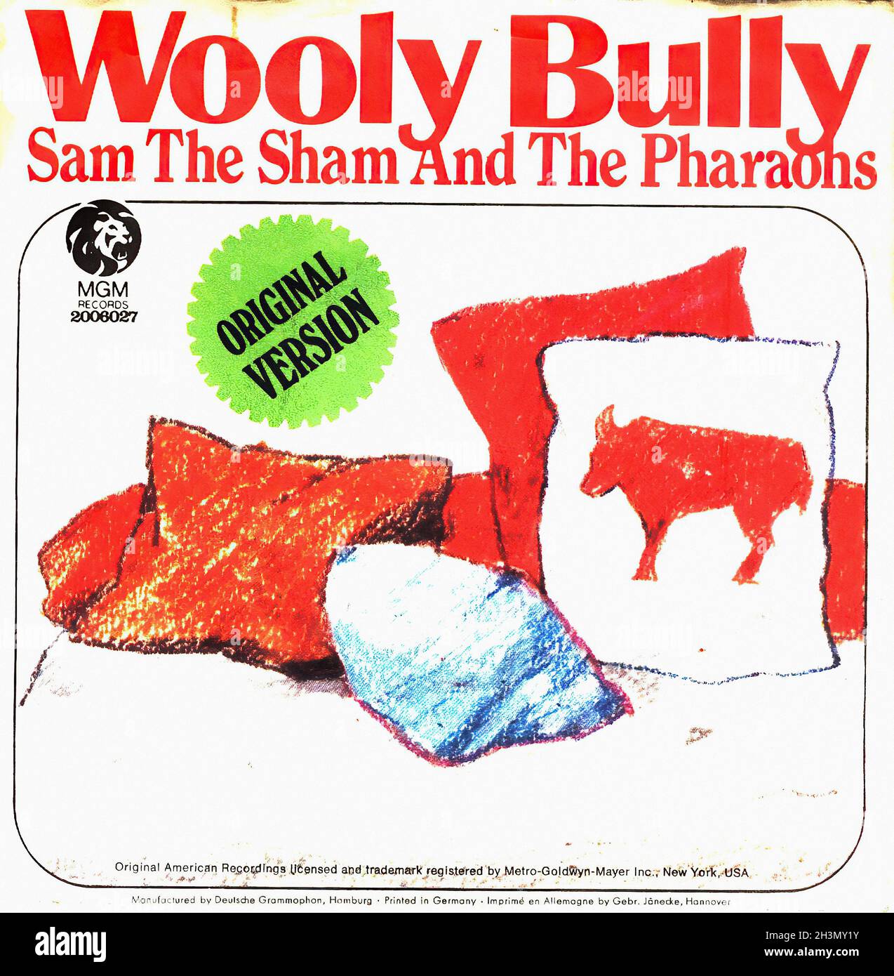 Vintage Vinyl Recording Sam The Sham And The Pharaohs Wooly