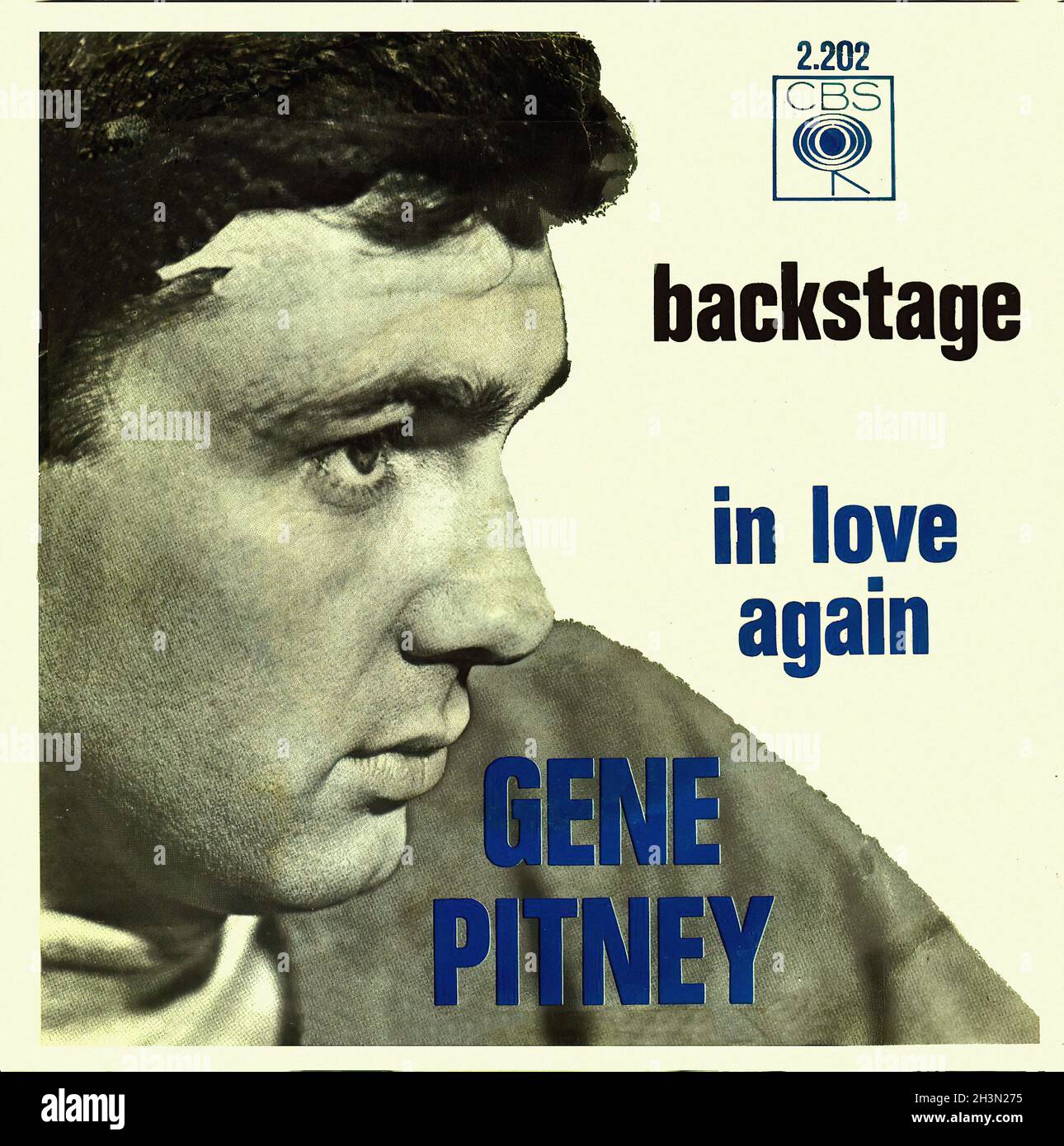 Vintage Vinyl Recording Pitney Gene Backstage Nl Stock