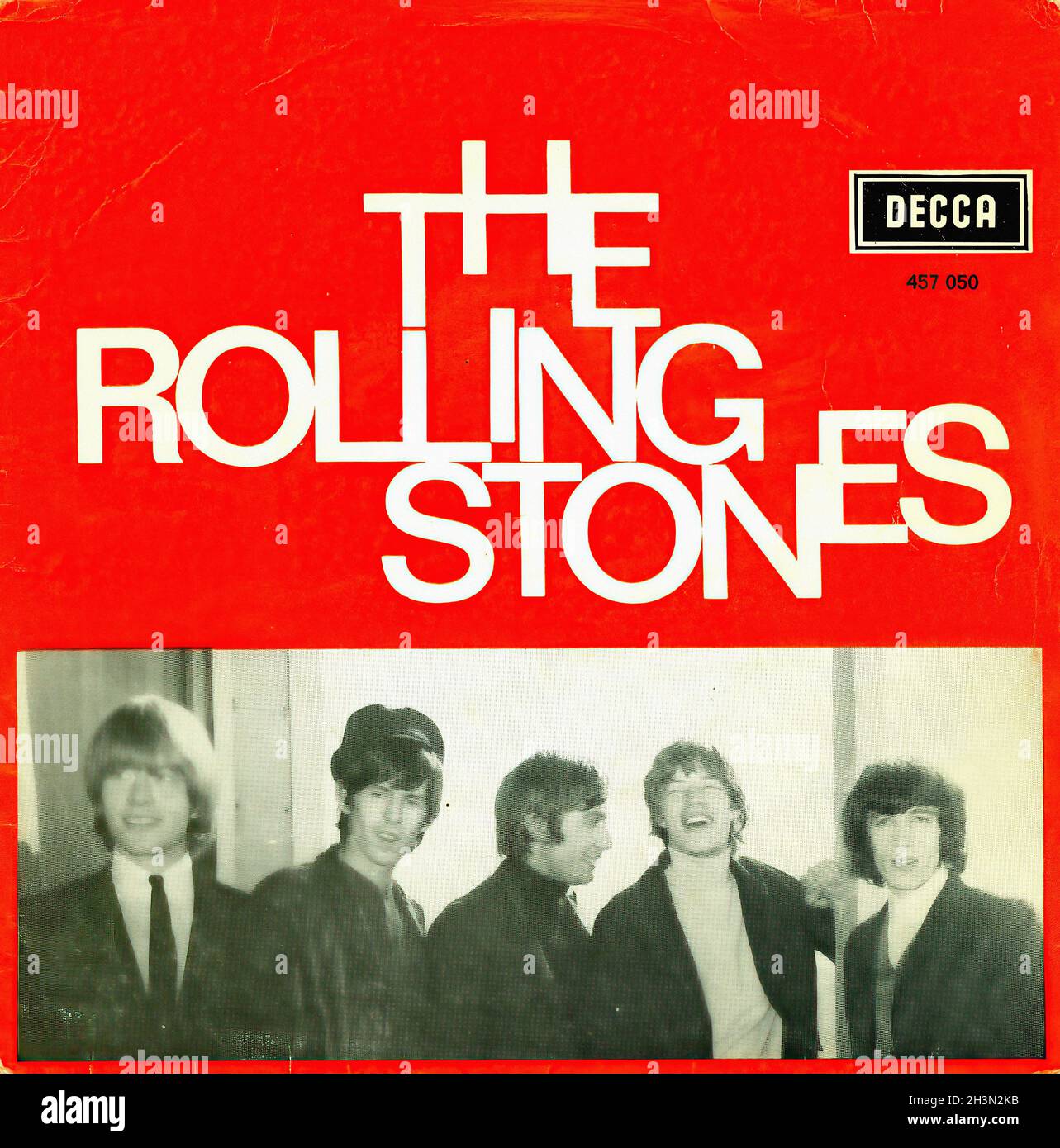 Vintage Vinyl Recording Rolling Stones, The Time Is On My Side EP NL 1965 Stock Photo