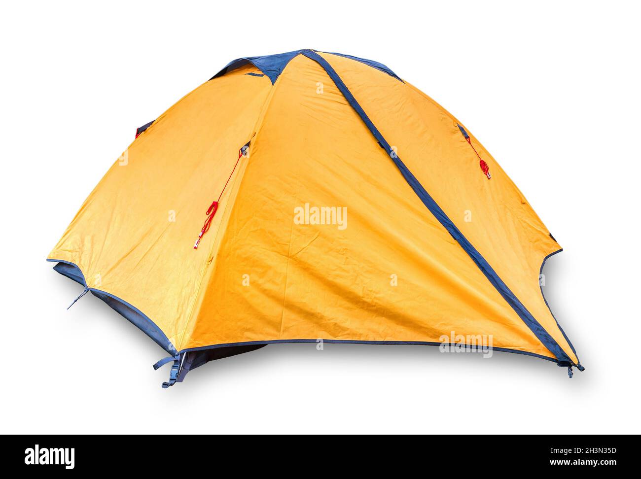 Touristic tent isolated Stock Photo