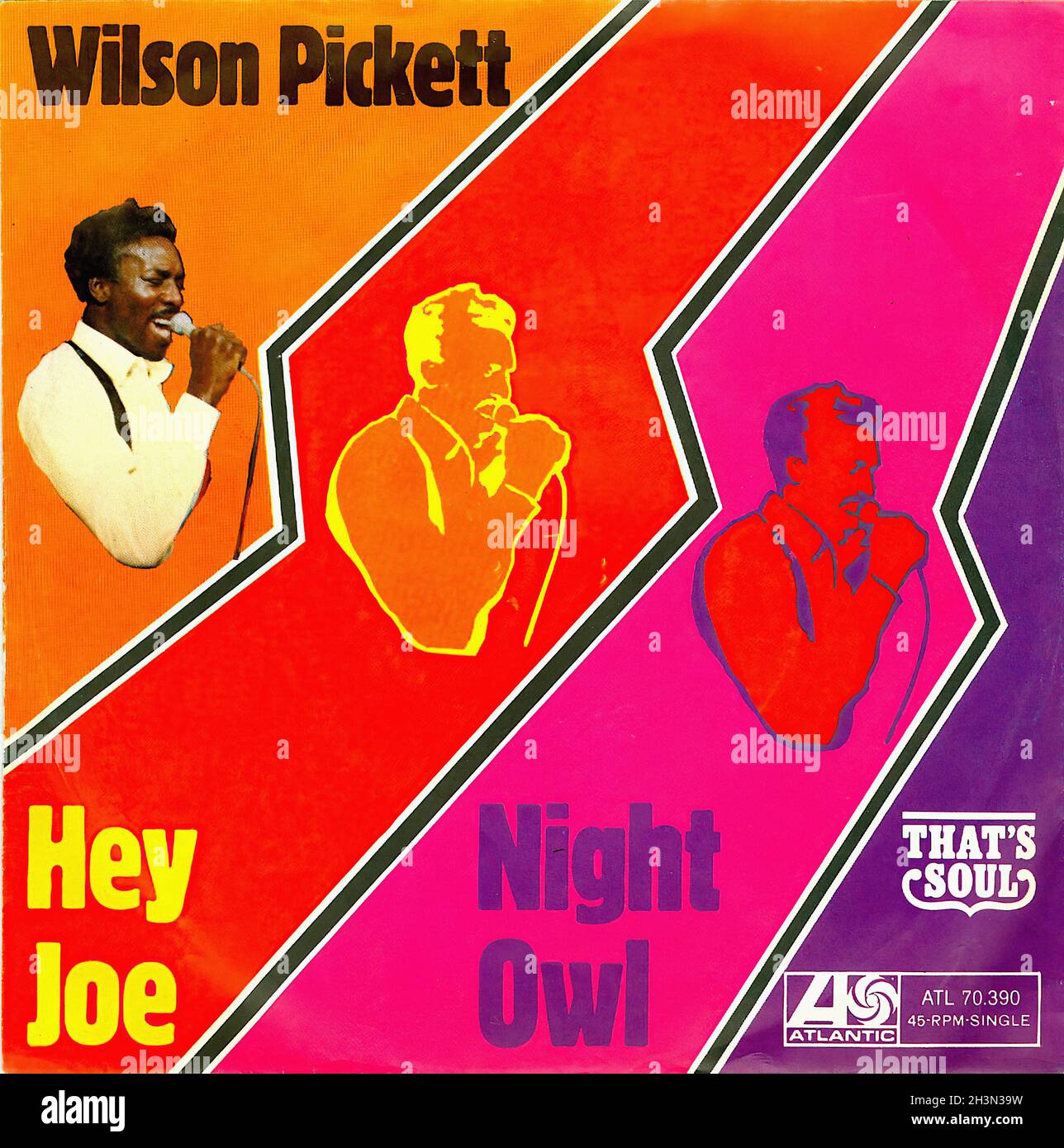 Vintage Vinyl Recording Pickett, Wilson Hey Joe D 1969 Stock