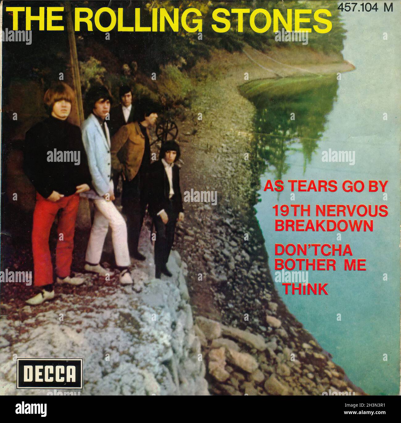 Vintage Vinyl Recording - Rolling Stones, The - 19th Nervous Breakdown - F  - EP - 1966 Stock Photo - Alamy